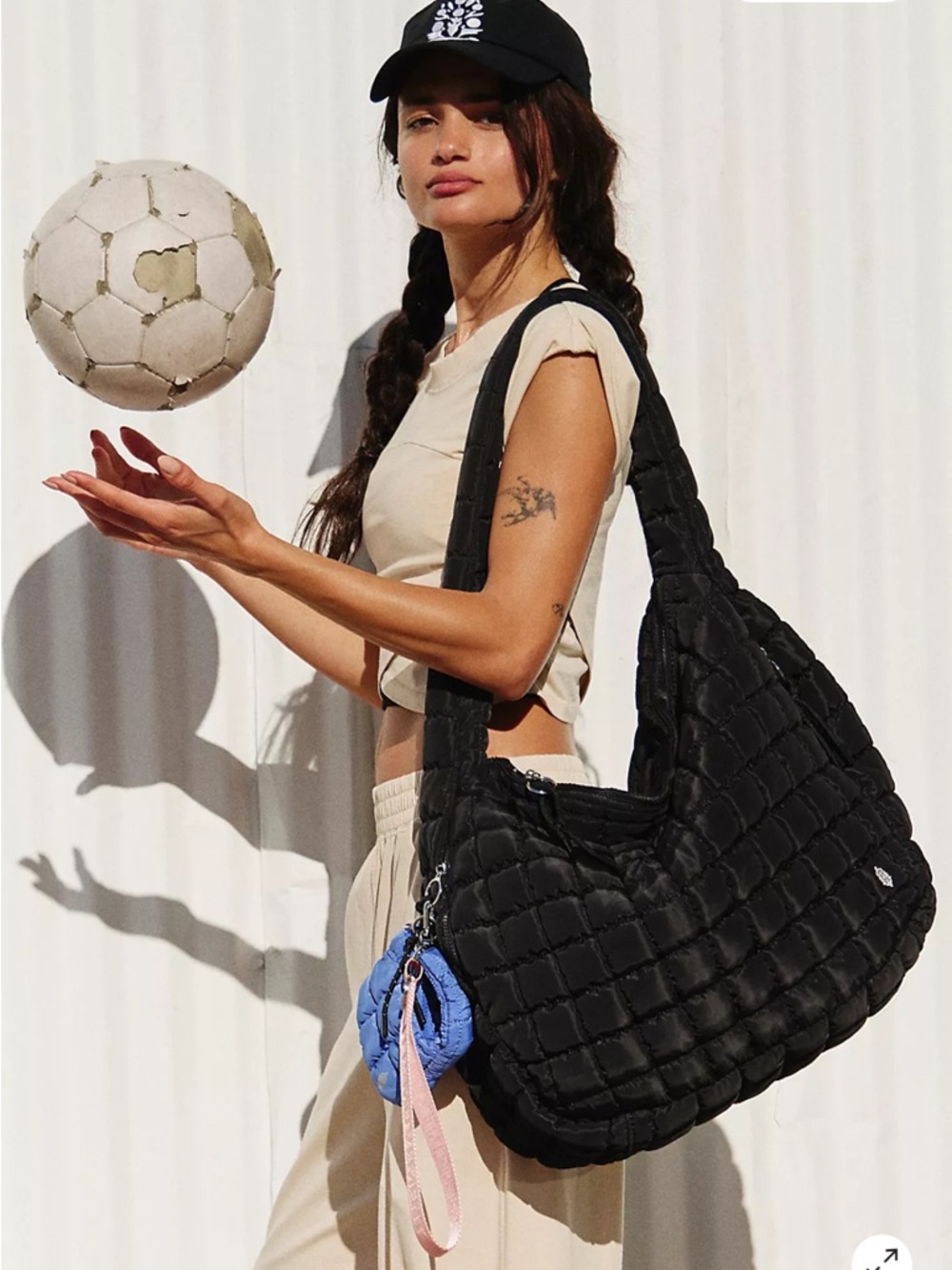 FP free people movement Quilted Tote - Picture 3 of 7